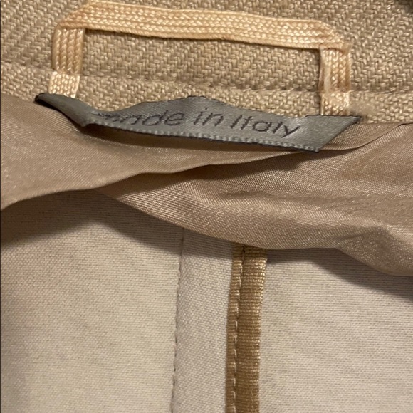 Sportmax Linen double breasted Blazer jacket - Picture 5 of 10